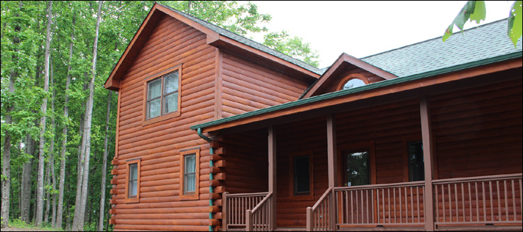 Log Home Staining in Lowgap,  North Carolina