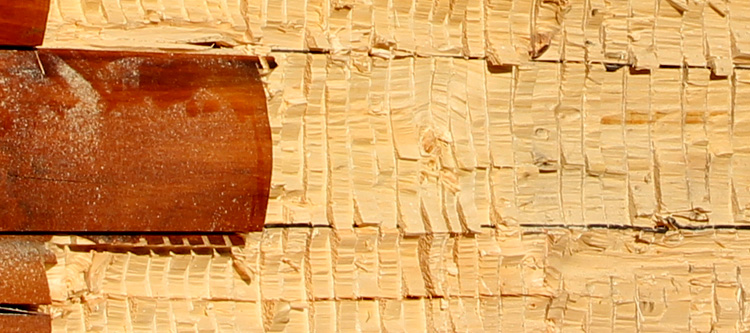 Log Home Face Restoration  Ararat,  North Carolina