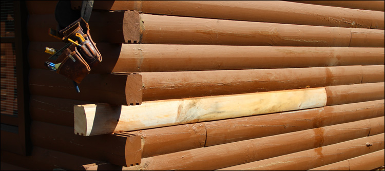 Log Home Damage Repair  Thurmond,  North Carolina